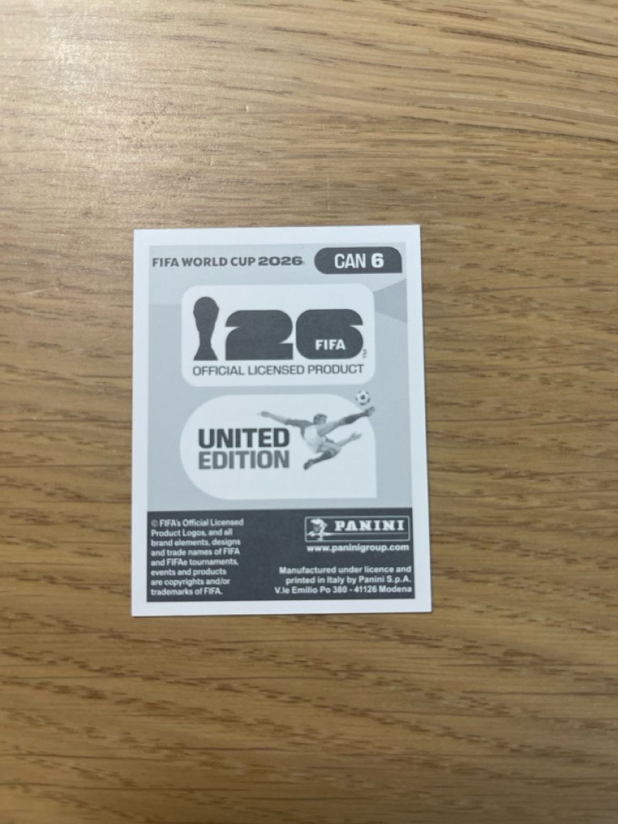Aufkleber: Panini FIFA WC CAN 6 – Neu (gemäss Beschreibung) aus Lausanne 26 von mar_2ldv 1