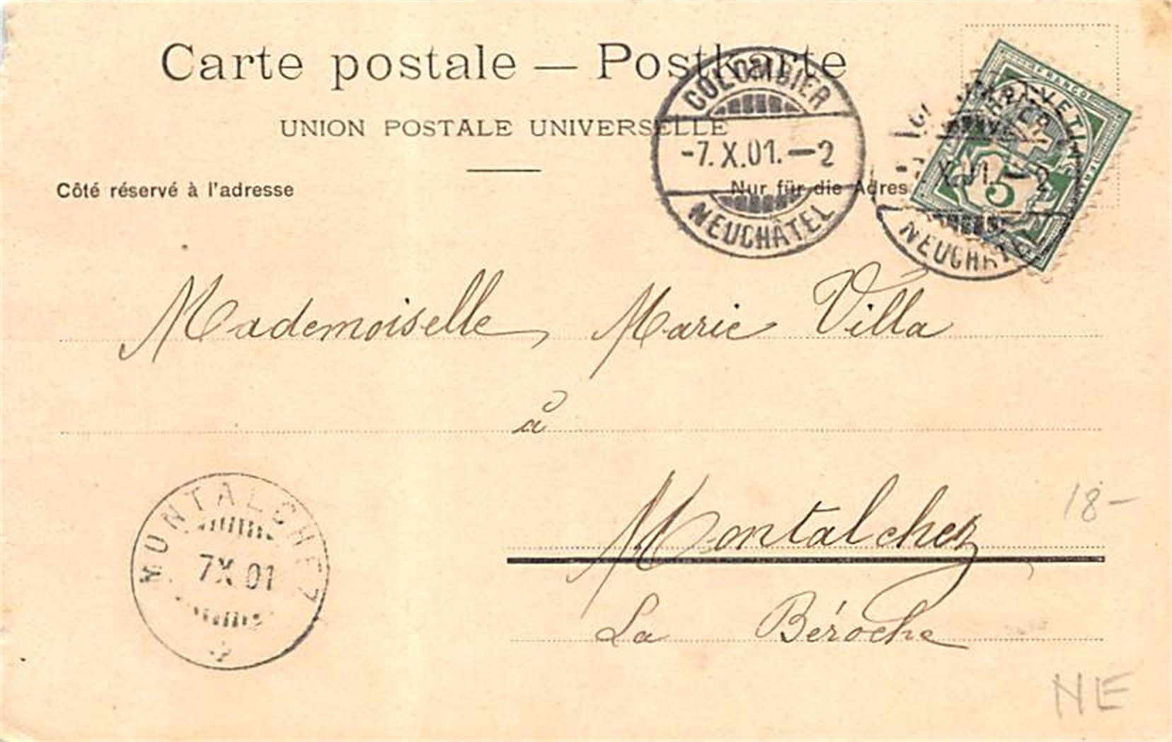 Cartes postales: Neuchâtel – D'occasion à Ottikon b.Kemptth. par Neptun1974 1