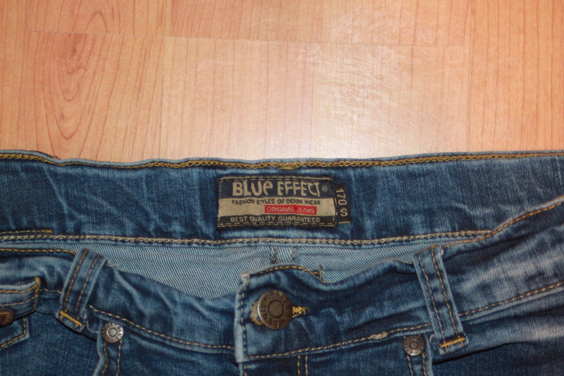 Hosen: blaue Blue Effect Stretch Jeans 164 Jungen – Gebraucht aus Wenslingen von Strick4Alpaca 1
