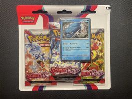 Pokemon Scarlet and Violet Base Set 3 Pack Blister English