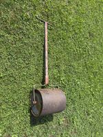 Gartenwalze aus Metall manuell gebraucht funktionstüchtig