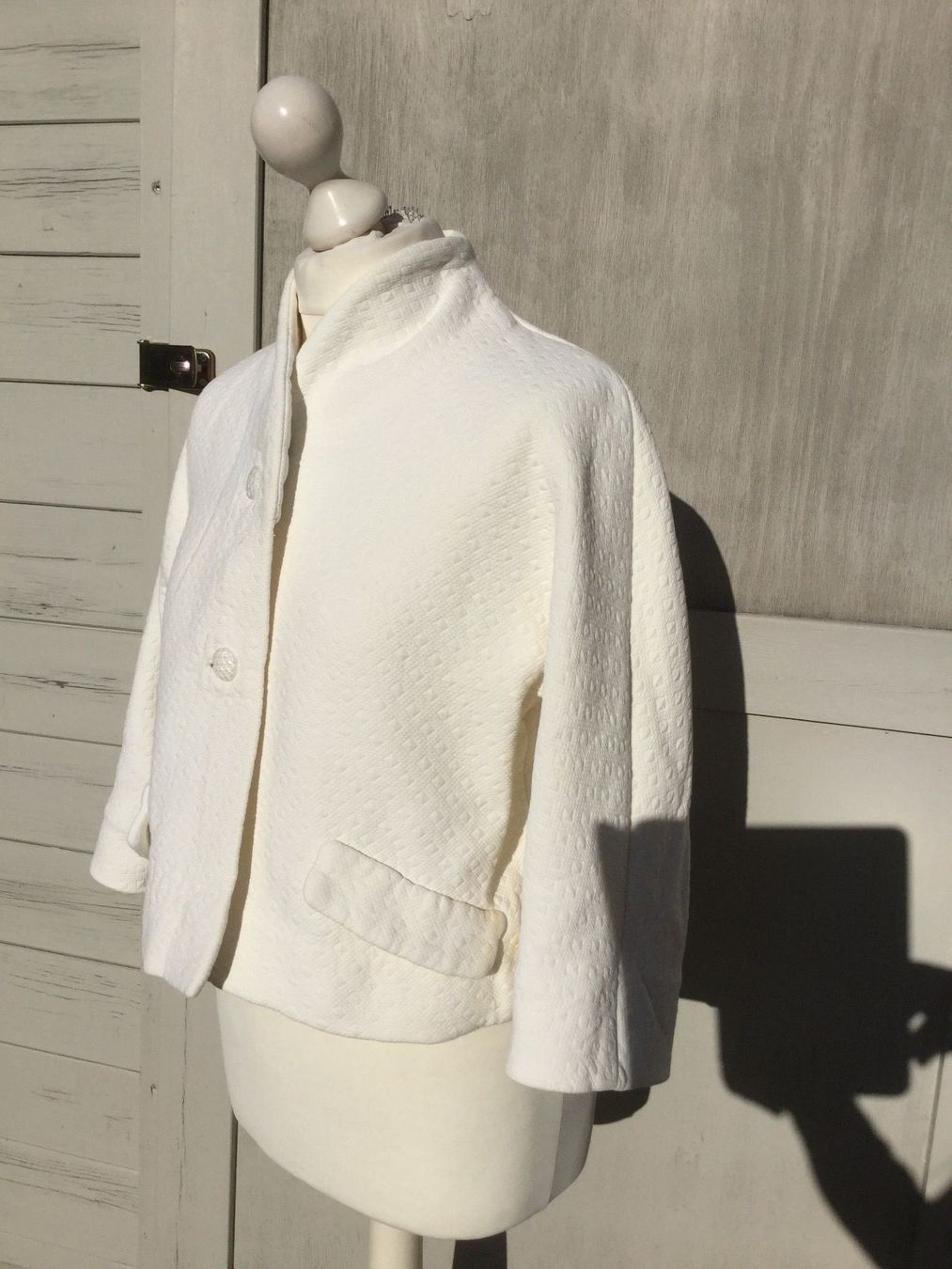 Jacken: Veste blanche Vintage 1953 – Gebraucht aus Agiez von chouchanelle 2