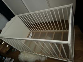 Holz Baby Bett neuwertig