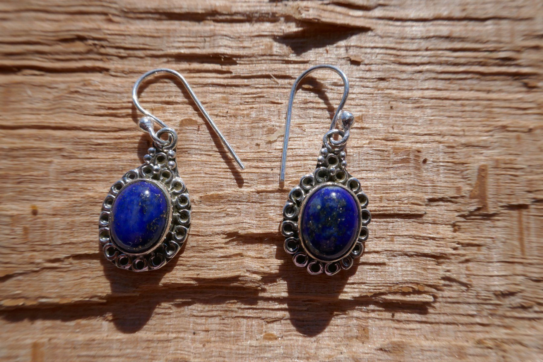 Orecchini pendenti & Orecchini a lobo: Ohrhänger Silber mit Lapis Lazuli – Nuovo (secondo la descrizione) da Arboldswil venduto da estrella925 1