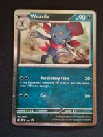Pokemon Weavile MEP 021 Black Star Promo