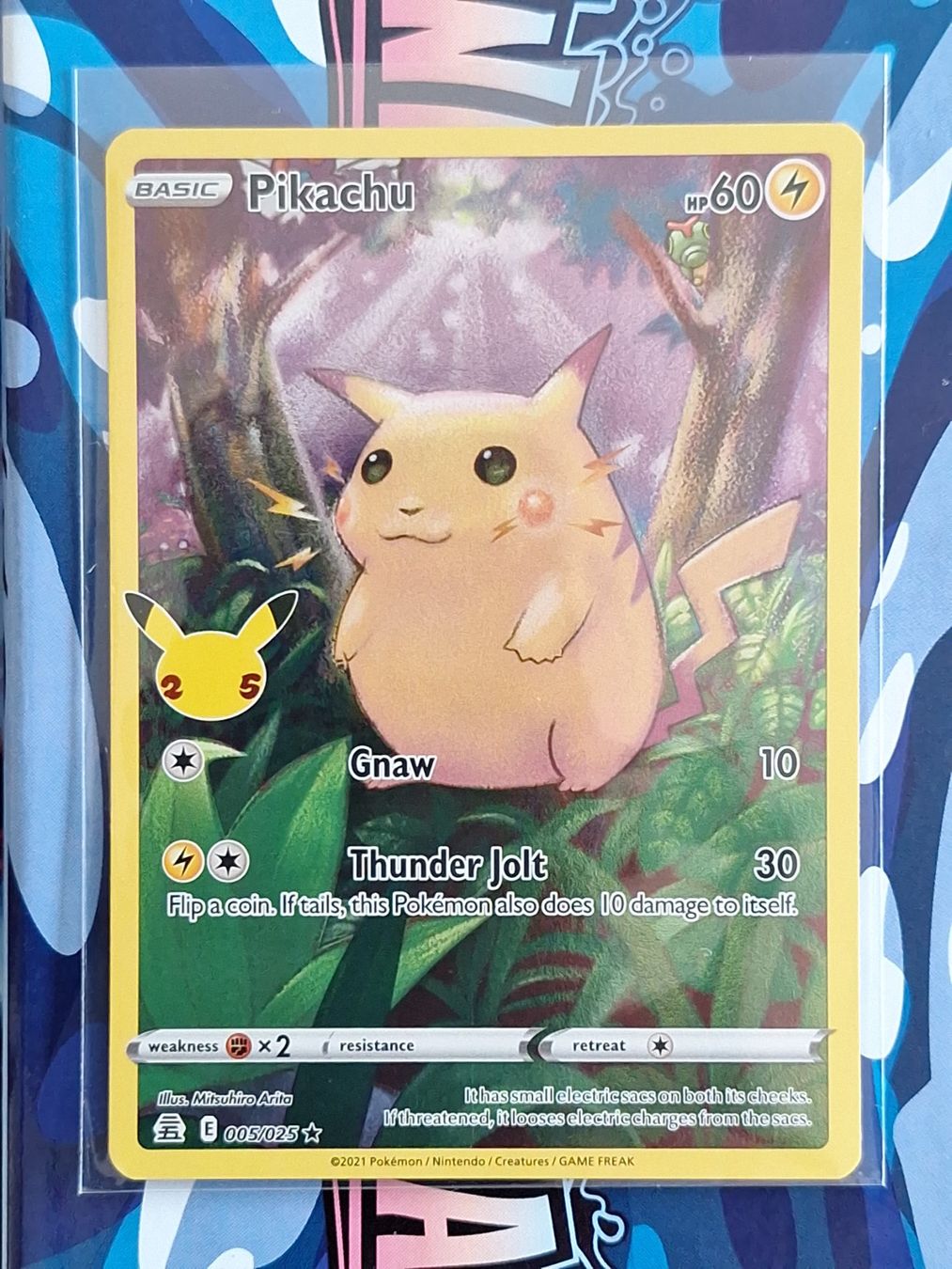 Pokémon Carte collezionabili: Pikachu - Celebrations - Full Art - 25th Anniversary - #4 – Usato da Altstätten SG venduto da GGsGameshop