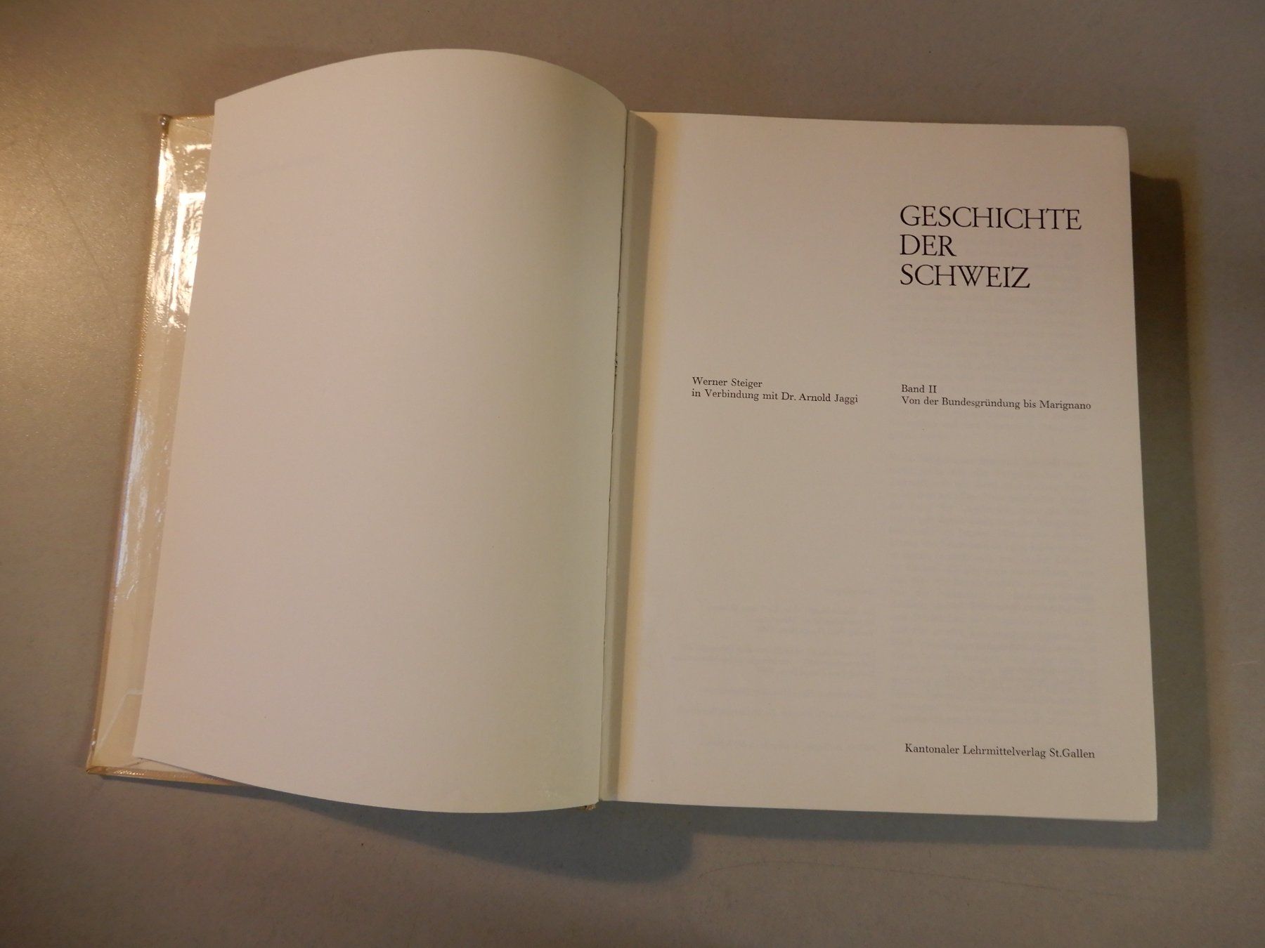 Libri: Geschichte der Schweiz - Band II - 1977 – Usato da Erstfeld venduto da Mario_boe0 1