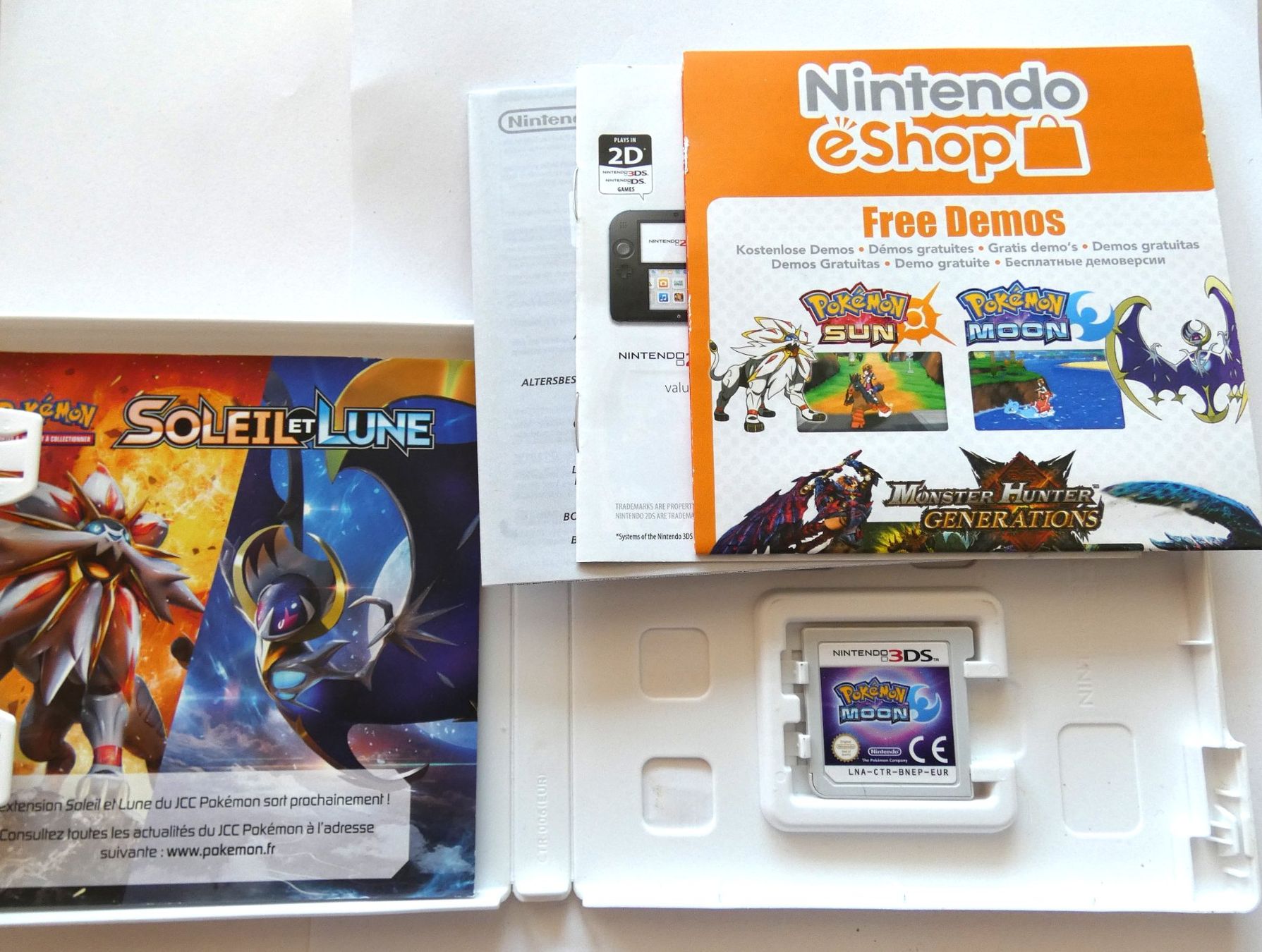 Pokémon Spiele: Nintendo 3DS - Pokemon Moon – Gebraucht aus La Sarraz von classicworldcoins 3