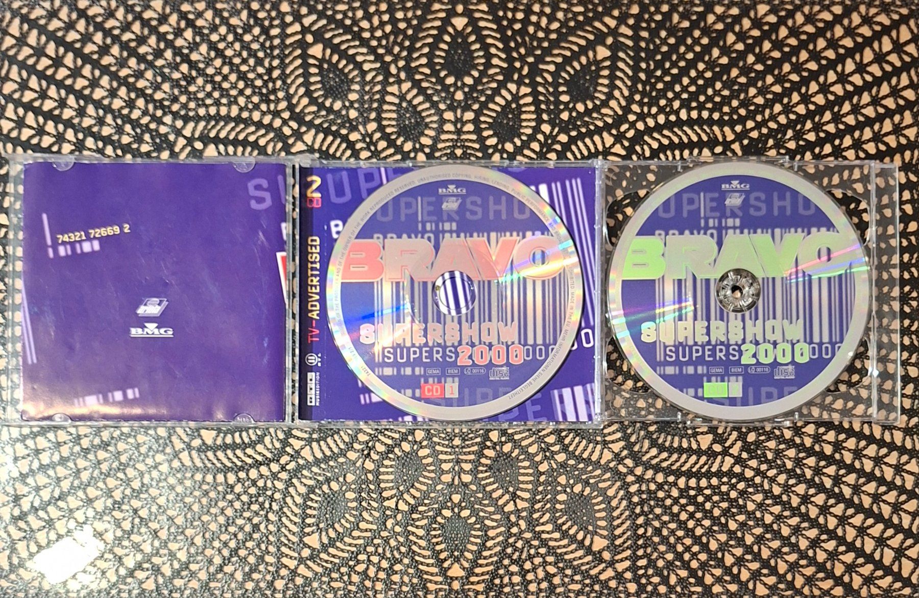 CDs: Bravo Hits - Supershow 2000, 2CD Compilation Sampler 2000 – Gebraucht aus Amriswil von Celini3 2