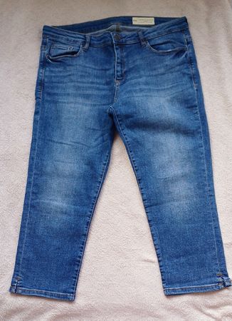 Esprit Jeans Damen Gr. W33 Blau, Capri