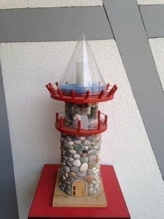 Kit di modellismo & Modellini statici: Leuchtturm 100% Hand Arbeit – Usato da Lanzenhäusern venduto da vic63