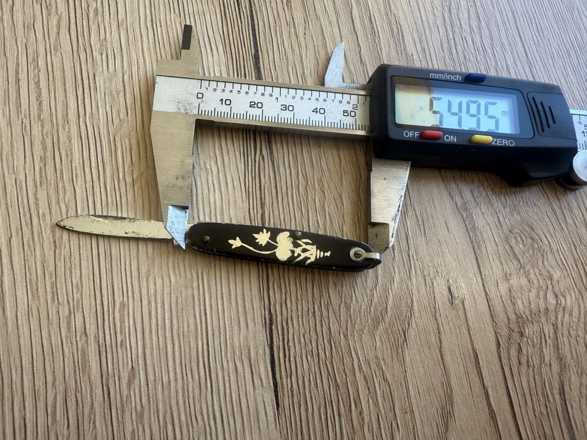 Coltelli tascabile: Kleines Sackmesser mit Blumenmotiv – Usato da Wettingen venduto da Ni_la_lo 2