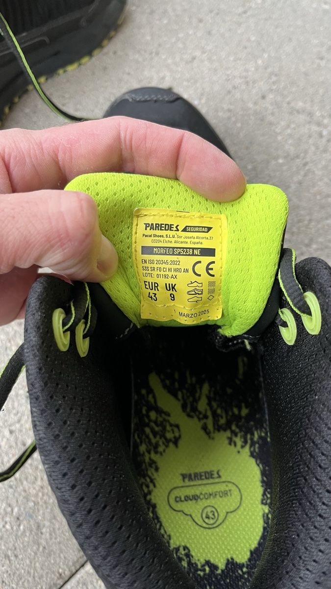 Scarpe da uomo: Arbeitsschuhe S3 Gr.43 – Nuovo (secondo la descrizione) da Mellingen venduto da DTSale 2