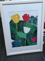 Ferdinand GEHR Blumenbild gerahmt, Kunstdruck