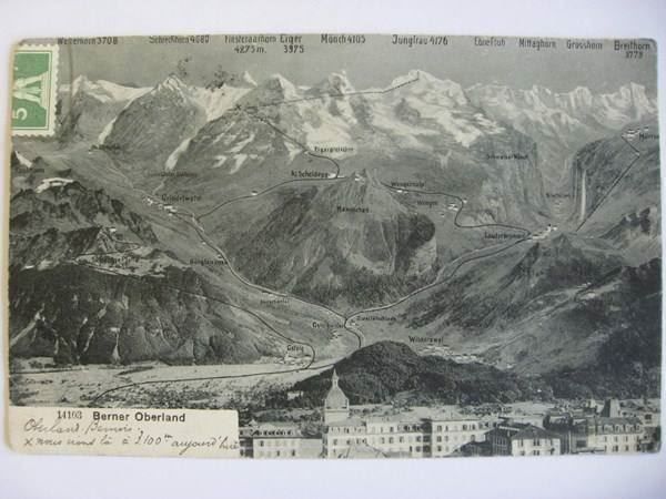 Cartes postales: AK Berner Oberland – D'occasion à Gundetswil par Egro01