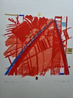 ELISABETH STALER LITHOGRAPHIE SIGNIERT NUMMERIERT