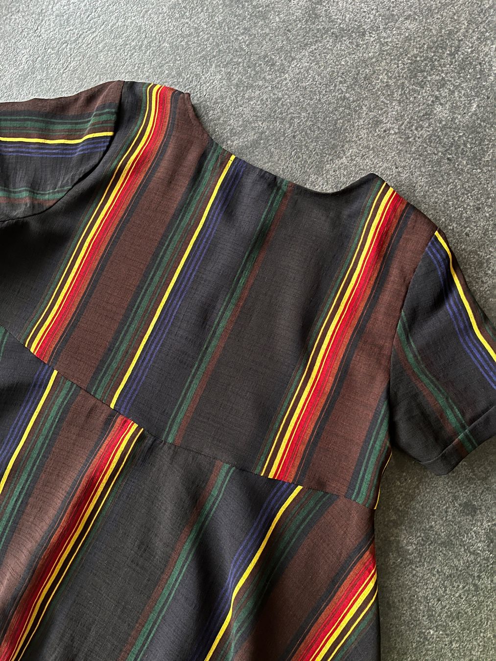 Vestiti: Damenkleid mit farbigen Streifen - Größe M – Usato da Kilchberg ZH venduto da Ch.C 8