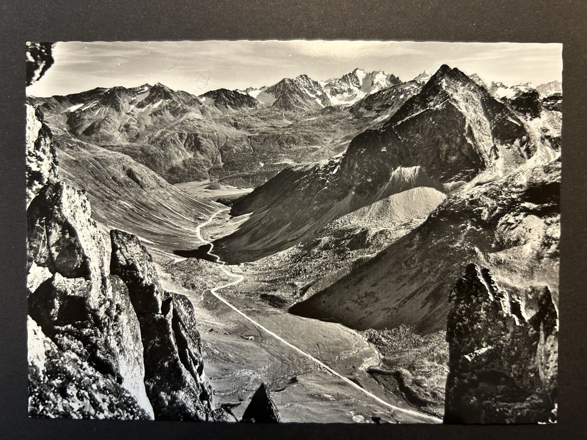 Cartoline postali: Julierpass GR – Usato da Fanas venduto da Alessio11