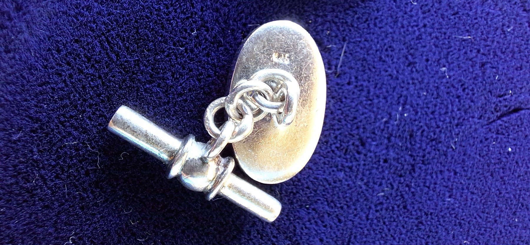 Manschettenknöpfe: Boutons de manchette argent 925 nacré – Gebraucht aus St-Triphon von Jldr0 3