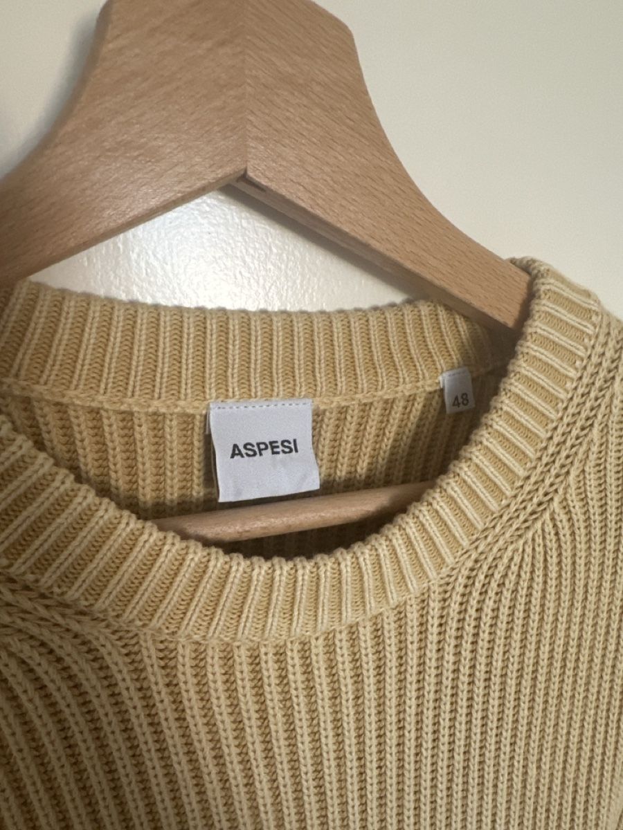 Aspesi Maglioni & Felpe: Aspesi Sweater in Mustard-Gelb – Nuovo (secondo la descrizione) da Dietikon venduto da vin_cyh6 1
