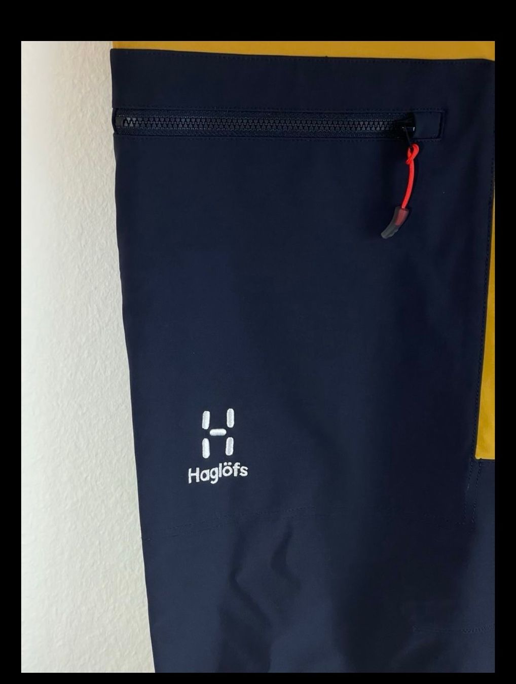 Haglöfs Pantaloni: HAGLÖFS Roc Sight Softshell Pant Men Orange et bleu - 48 – Nuovo e nell'imballaggio originale da Hauterive NE venduto da Leo_o 6