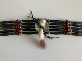 Indianer Halskette/Halsschuck.