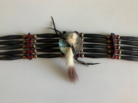 Indianer Halskette/Halsschuck.