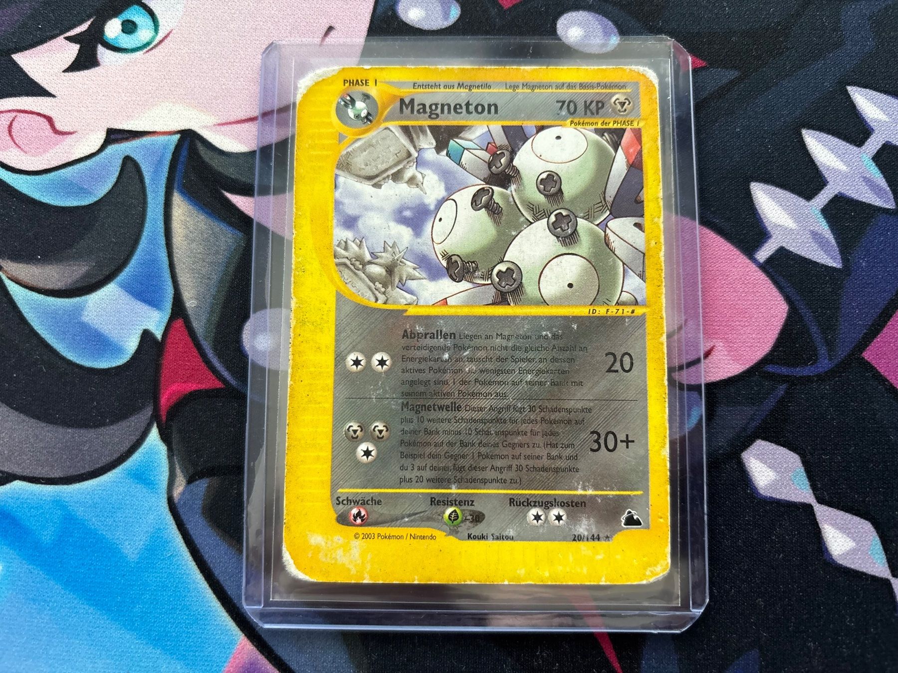 Pokémon Sammelbilder & Trading cards: 2003 POKEMON Magneton Skyridge 20 – Gebraucht aus Wilen (Sarnen) von Seeungeheuer