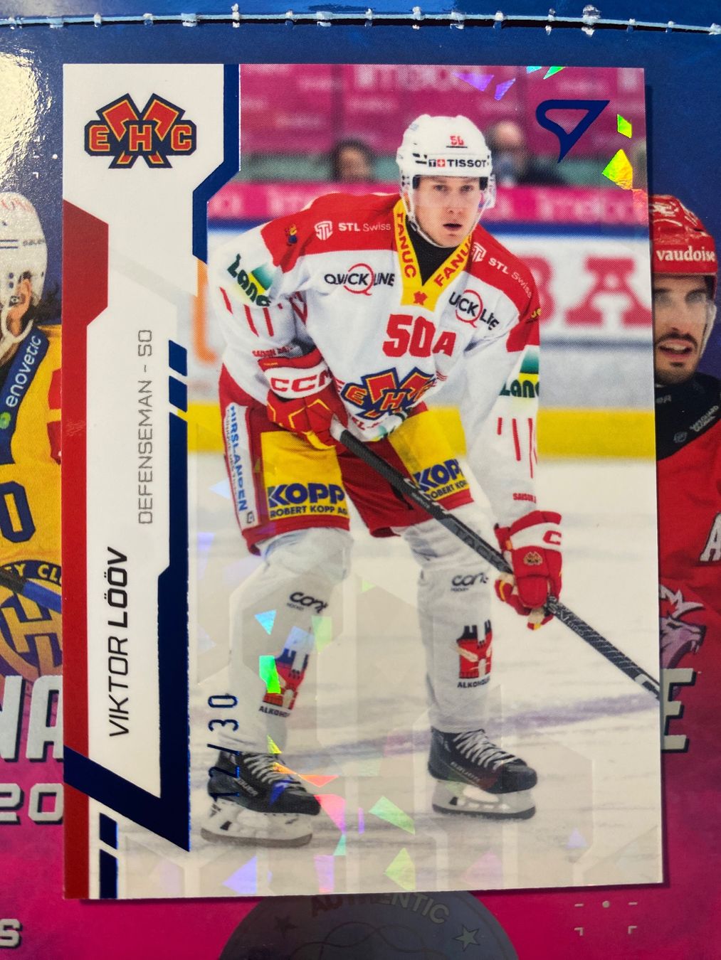 Sportzoo Sammelbilder & Trading cards: National League - Blue - Viktor Lööv - EHCB – Neu (gemäss Beschreibung) aus Biel/Bienne von Stefan0222