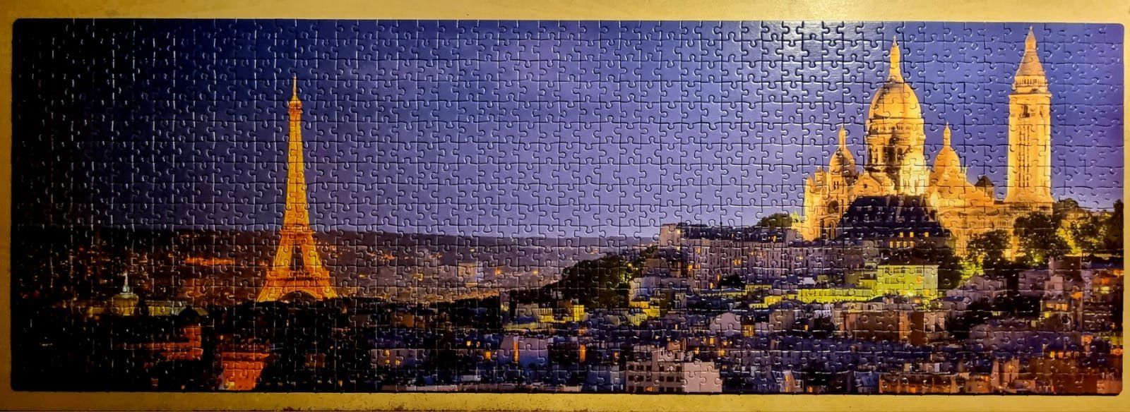 Clementoni Puzzles: Fluorescent Panorama Soirée à Paris    Clementoni 1000 Teile – Gebraucht aus SCHÜBELBACH von CoKaHa 3