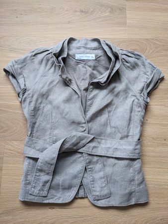 Zara Woman Gr. M 100% Leinenbluse