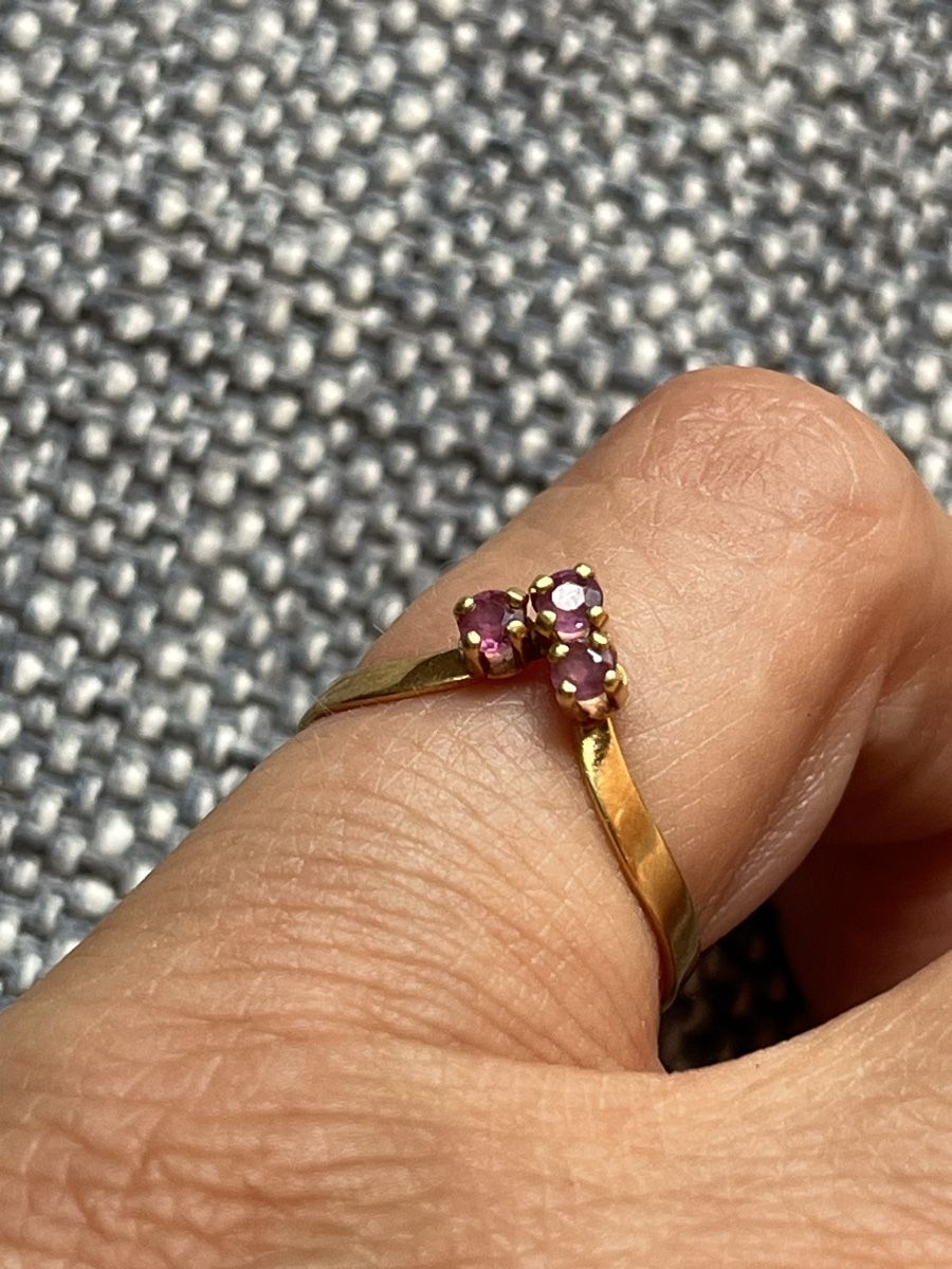 Ringe: 18K Goldring mit Rubies – Gebraucht aus Zürich von ZurichFee 5