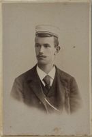CDV Albert Barth, Theologe, Basel - Studenten Zofingia