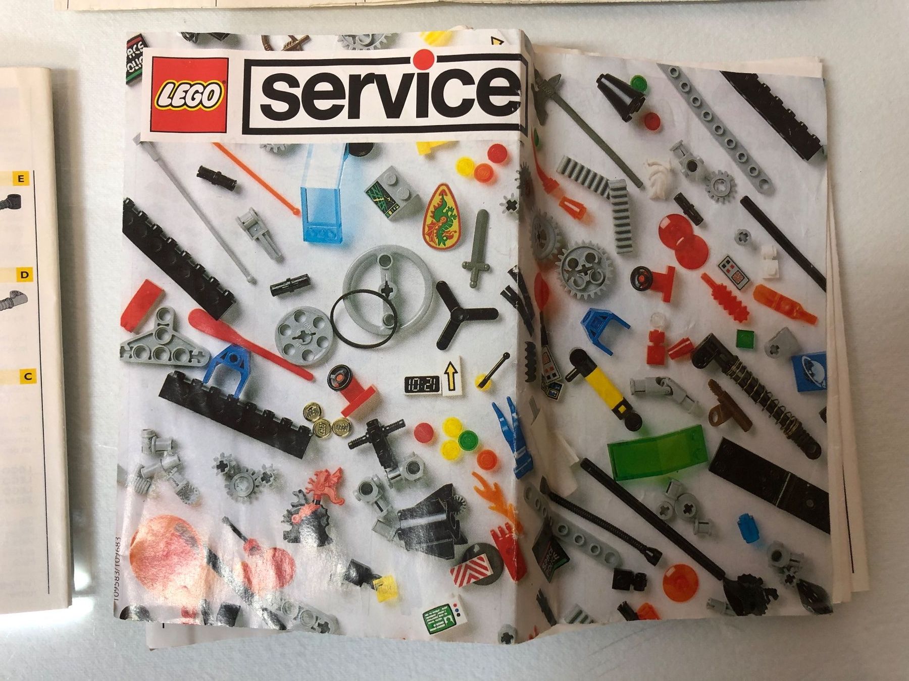 Lego Documenti: LEGO Service Prospekte 4 Stück – Usato da Brunnen venduto da Allerwaren 5