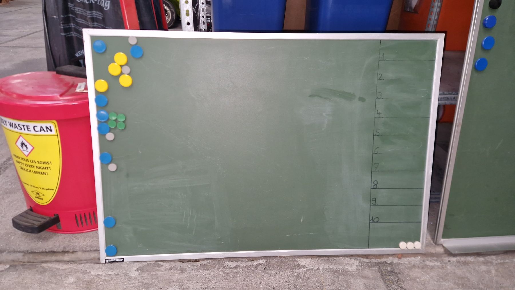 Lavagne: Wandtafel 90x60cm – Usato da Rapperswil SG venduto da Nino230