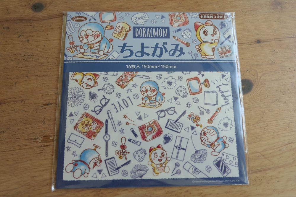 Japan Origami Design Paper Chiyogami - Anime Doreamon (Neu (gemäss ...