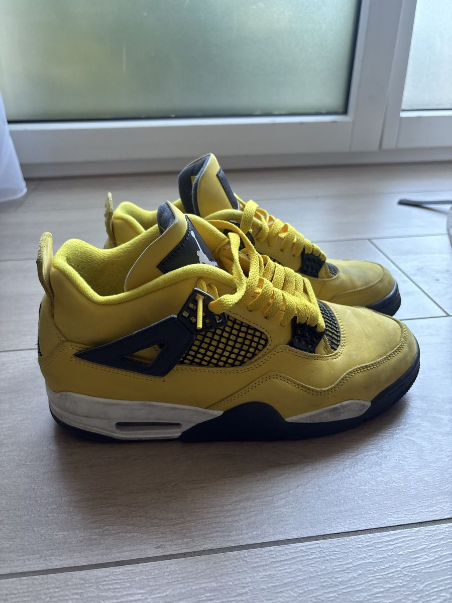 Scarpe da uomo: Air Jordan 4 Thunders – Usato da Zug venduto da jul_c5pf