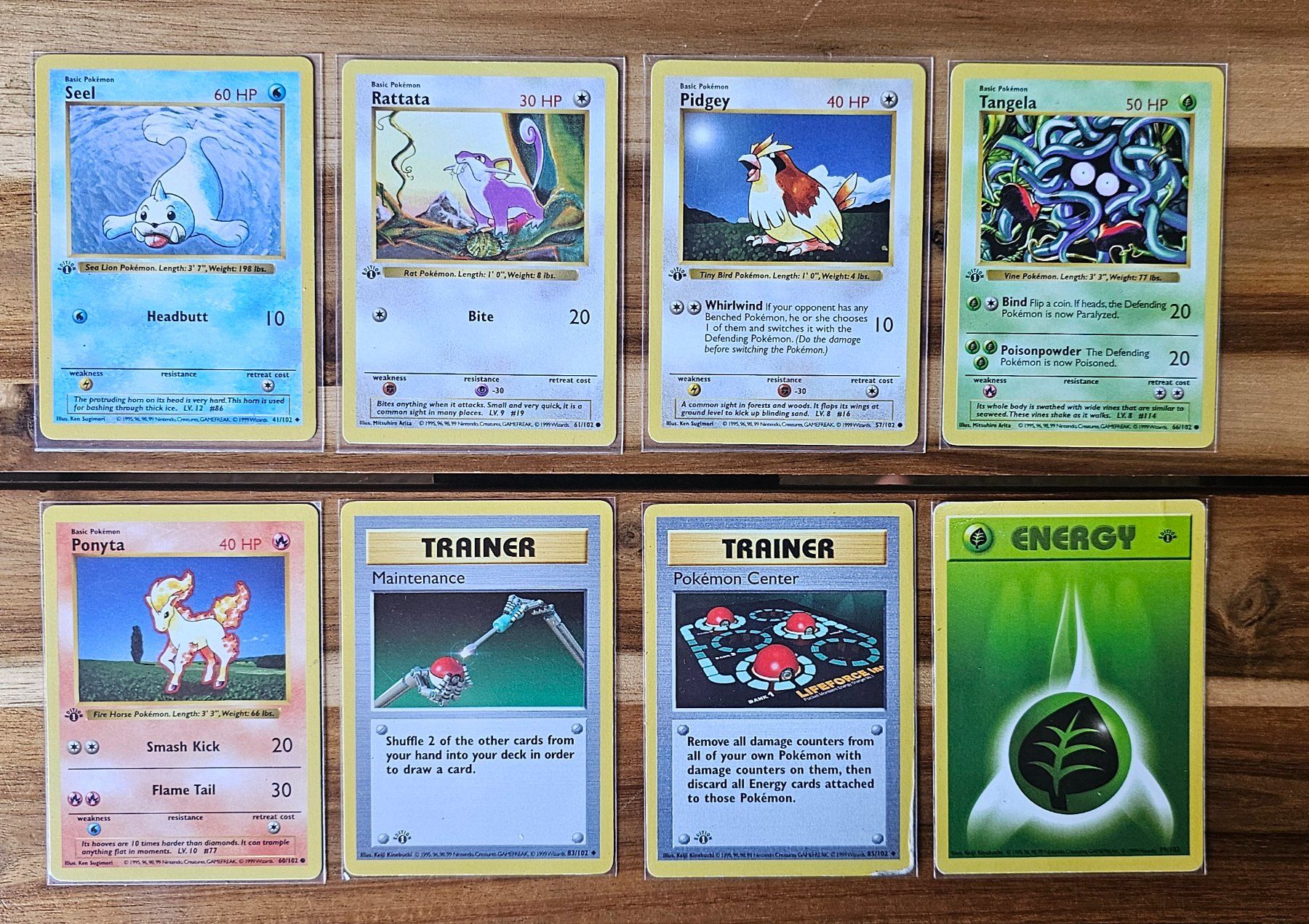 Pokémon Sammelbilder & Trading cards: Pokémon Shadowless 1 1st first Edition Base Set EN - ab 1,- – Gebraucht aus Alpnach Dorf von FrankyFranks