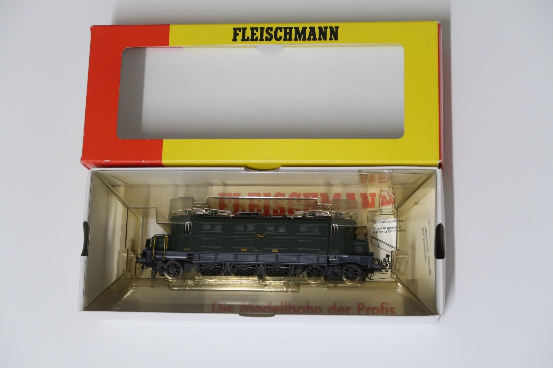 Fleischmann Modellini di ferrovie: SBB Ae 3/6 I 10647, DC – Usato da Dättwil AG venduto da Bastiano_Coimbra 1
