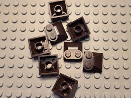 Lego 8x Bogen (47457) dunkelbraun