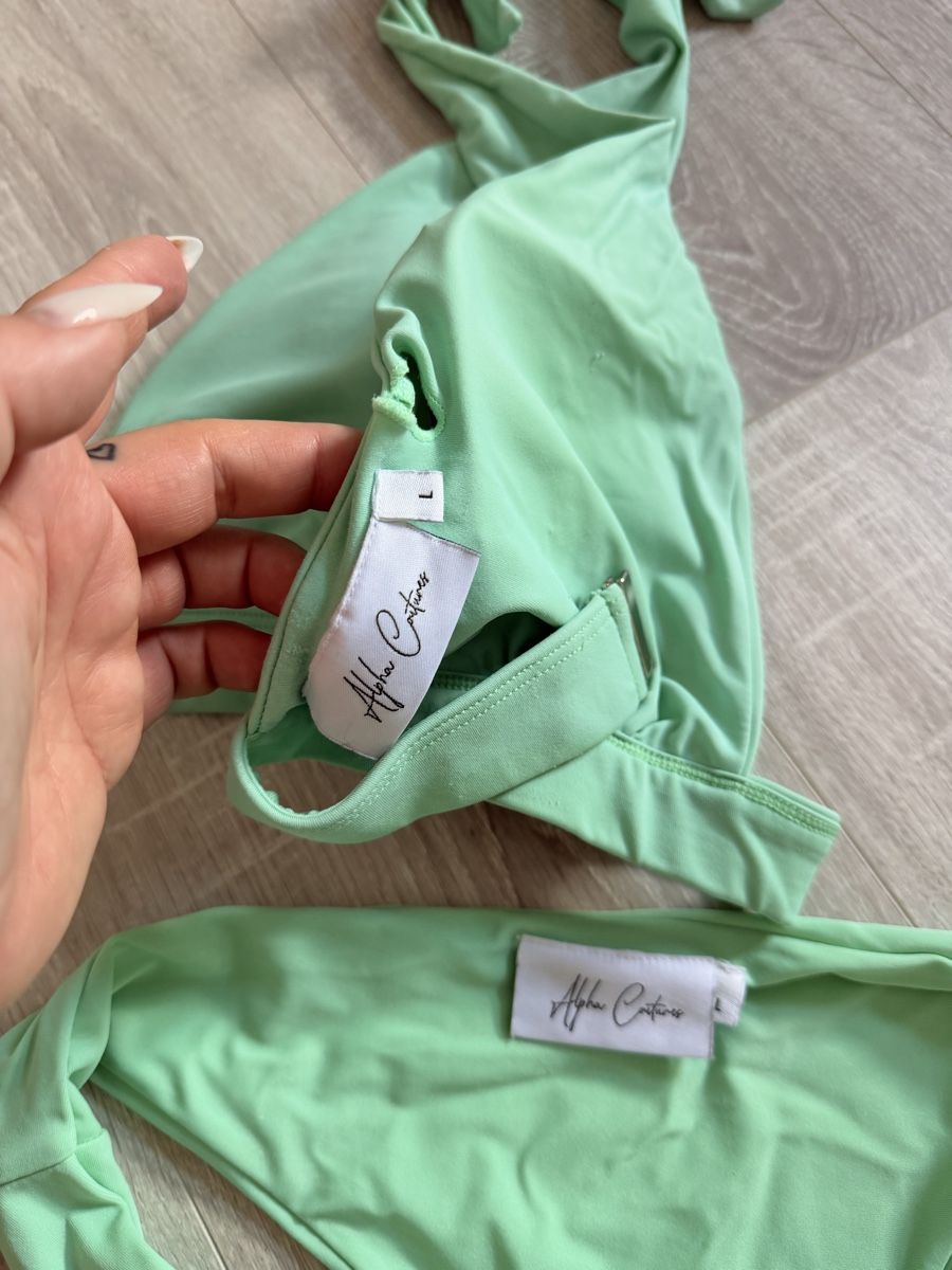 Costumi da bagno & Bikini: Alpha Couture Bikini Set Gr. L mintgreen  – Usato da Nussbaumen AG venduto da nad_lq9s 2