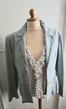 Max Mara Jeans-Blazer wie NEU!