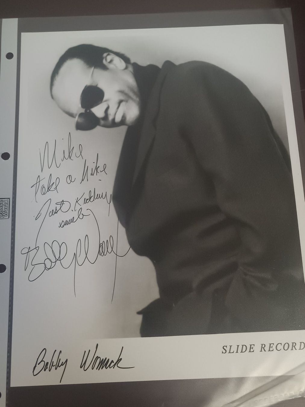 Autogramme: Bobby Womack - 20x25cm - Handsigniert – Gebraucht aus Menziken von Artographs