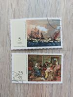 DDR, 2 Marken, Staatl. Museum Schwerin,