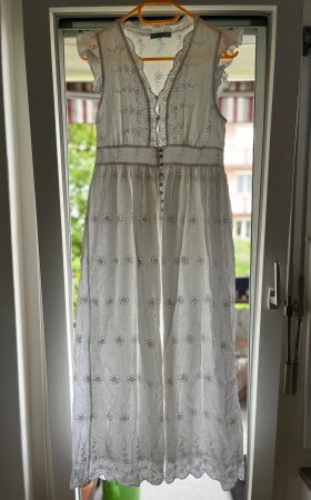 Lillie Rose Paris Kleid – Weiß – Boho Chic – Gr. S (36)