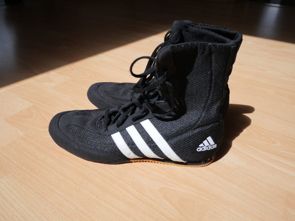 Boxing shoes Boxhog montantes noires Adidas (Neu (gemäss