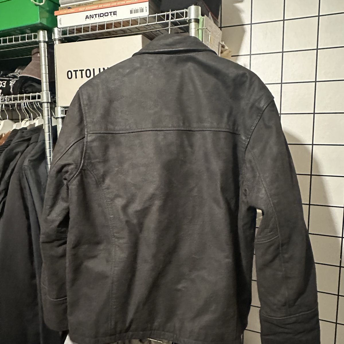 Giacche: Buffalo Nubuck Leather Jacket Gr. S – Usato da Genève venduto da ravehotline 1