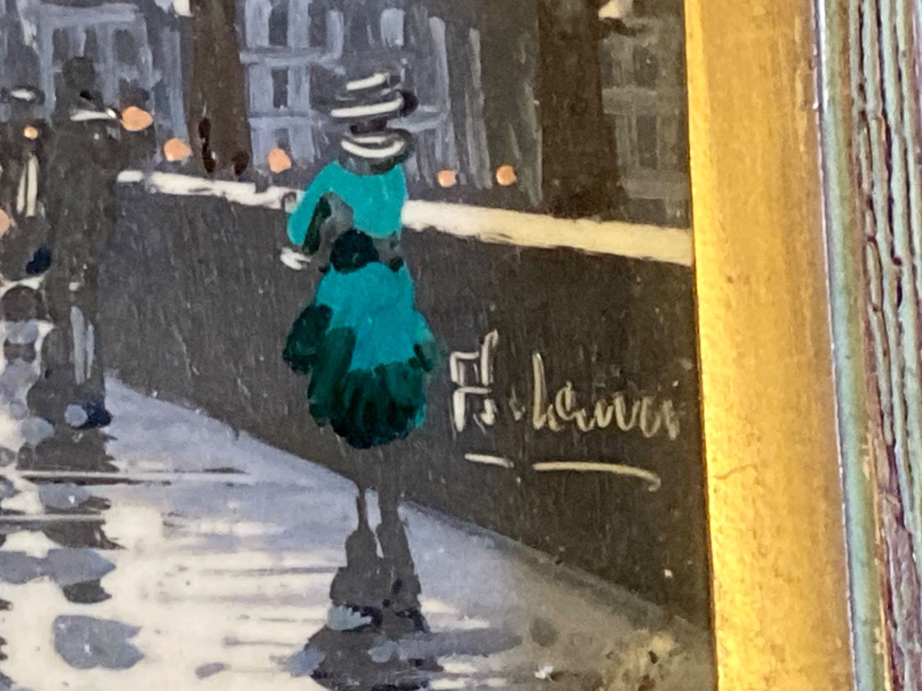 Dipinti: (mt) 2 Aquarelle Paris signiert – Usato da Bern venduto da Jwpm66 4