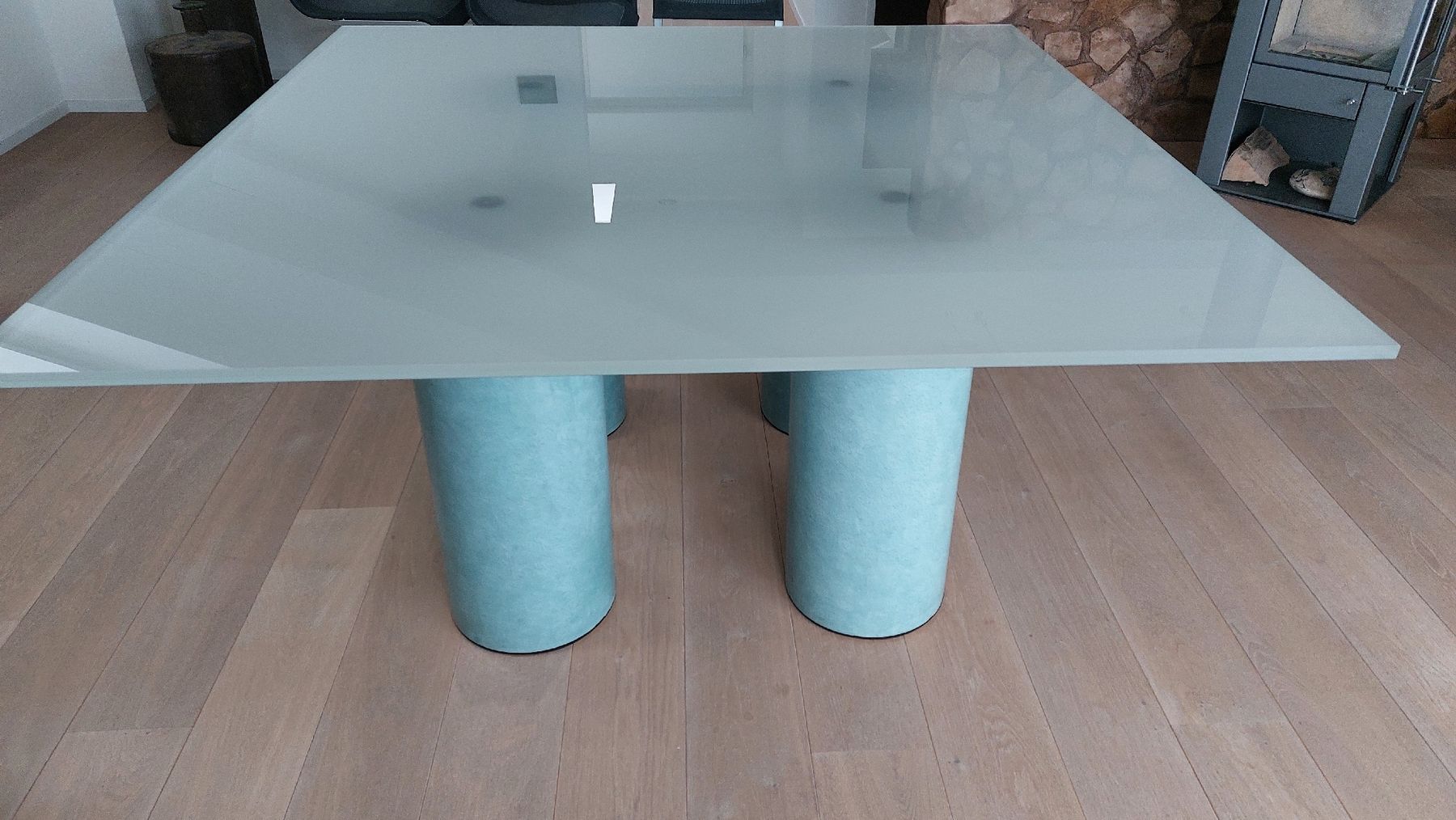Tavoli: Quadratischer Esstisch "Serenissimo", 145x145cm – Usato da Rain venduto da Lillyfra