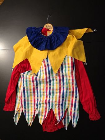 Buntes Kinder-Fasnachtskostüm „Chäsperli“ 5-teilig (3)